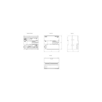 Originele SIEMENS 6ES7288-1ST30-0AA1 S7-200 SMART CPU ST30 STANDARD CPU DC/DC/DC 18DI/12DO
