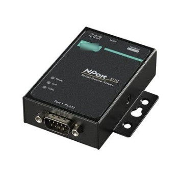 MOXA NPORT 5110 Hoge terugkoopsnelheid RS-232/422/485 Seriële poortapparaatnetwerkserver