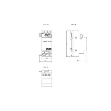 Siemens LOGO DM8 12 24R Uitbreidingsmodule 6ED1055-1MB00-0BA2 Versatile B2B-oplossing
