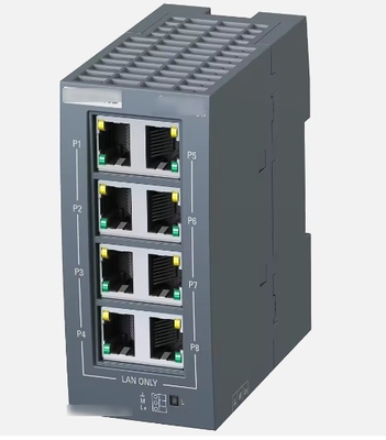 6GK5008-0BA10-1AB2 Onbeheerde Ethernet-switch voor industriële automatisering van de toeleveringsketen