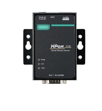 Industriële automatisering NPORT 5110 Port RS-232/422/485 Serial Port Device Networking Server Standaard TCP/IP-interface voor MOXA