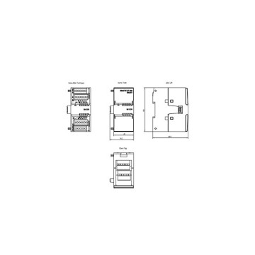 SIMATIC S7-200 SMART Digitale ingang EM DI16 16 DI 24V DC Sink/Source 6ES72882DE160AA0