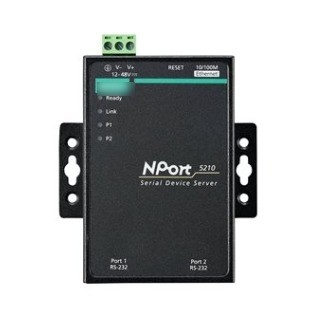 MOXA NPORT 5232 2 Port RS-232/422/485 Serial Port Device Networking Server voor Paypal-betalingen