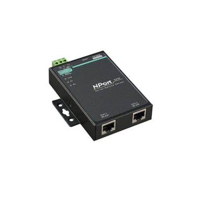 NPORT 5232 2 Port RS-232/422/485 Serial Port Device Networking Server voor MOXA
