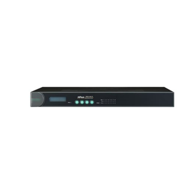 Eenvoudig te gebruiken MOXA 8 en 16-poort RS-232/422/485 Rack-gebouwde seriële server voor professionals