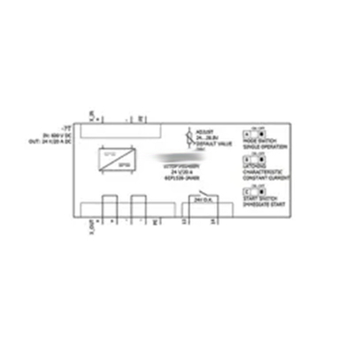 Communicatie-interface Andere SITOP PSE202U/redundante module/DC24V/40A 6EP1961-3BA21