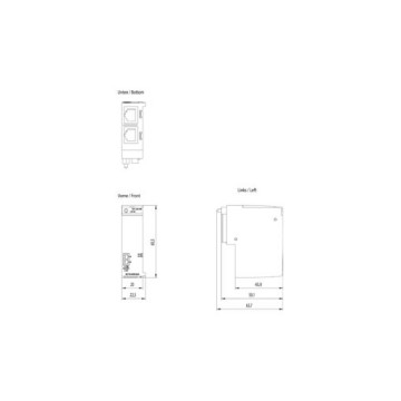 ET 200SP Busadapter Communicatie-interface Ander MODUL 6ES71936AR000AA0 BA 2XRJ45