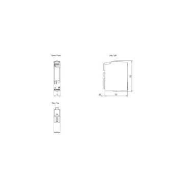 Digitale uitgangsmodule DQ 8x 24V DC 0.5A Standard 6ES7132-6BF01-0BA0 ET 200SP MODULE