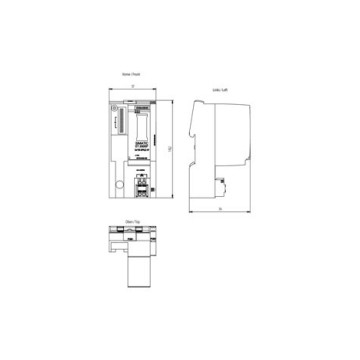 Siemens ET 200SP 6ES7155-6AU01-0CN0 MODULE met andere communicatieinterface