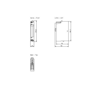 Betalingsduur T/T 6ES71384CA600AB0 Power Module PM-E High Feature voor ET 200S 24 V DC