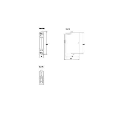 ET 200S 24-48V DC 24-230V AC PM-E-kernmodules met diagnostische apparatuur en zekerheid 6ES7138-4CB11-0AB0