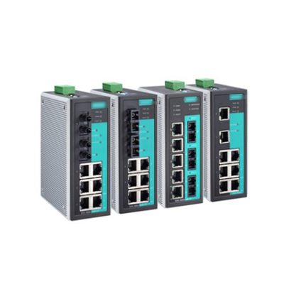 EDS-408A-MM-SC 8-poort beheerde industriële Ethernet-switch voor toepassingen op instapniveau