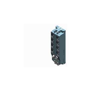 6ES7143-5AH00-0BA0 DIQ 16x24 V DC/0,5 A IP67 Siemens ET 200AL verbindingsmodule met 1