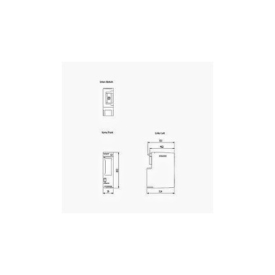 6ES7193-6AS00-0AA0 BusAdapter BA-SEND BA1XFC 1x Fast Connect verbinding voor ET-verbinding