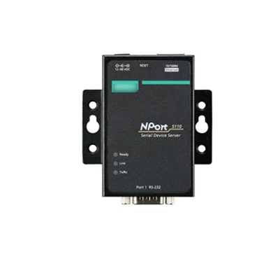 Direct Supply NPORT 5110 Port RS-232/422/485 Serial Port Device Networking Server voor Moxa
