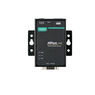 Direct Supply NPORT 5110 Port RS-232/422/485 Serial Port Device Networking Server voor Moxa