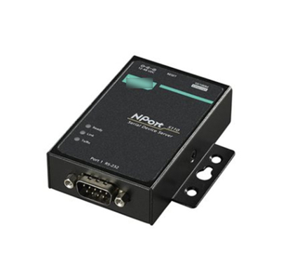 Direct Supply NPORT 5110 Port RS-232/422/485 Serial Port Device Networking Server voor Moxa