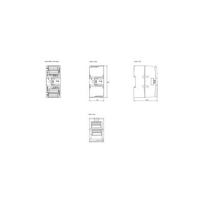 SIMATIC S7-1200 SM 1231 8 AI 12 bit signaal Analoog Input Module Communicatie Interface Andere