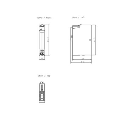 Siemens ET 200S 4DQ 24 V gelijkstroom/0,5 A HF 4 DO Hoge eigenschap 24 V gelijkstroom/0,5 A 6ES71324BD000AB0