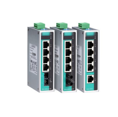 MOXA EDS-205A 5-poort onbeheerde Ethernet-switch voor industriële automatisering van scheepvaart