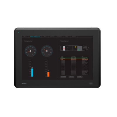 Explosiebestendige besturingspanelen X2 Marine 15 serie met capacitieve aanraakschermopties