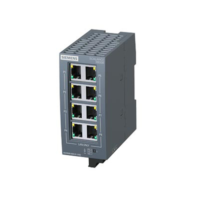 6GK5008-0BA10-1AB2 Siemens SCALANCE XB008 Onbeheerde industriële Ethernet-switch 100%