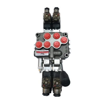Hydraulische druk monoblokrichtingscontroleventil 5 spoelen 45L/MIN Nominale doorstroming