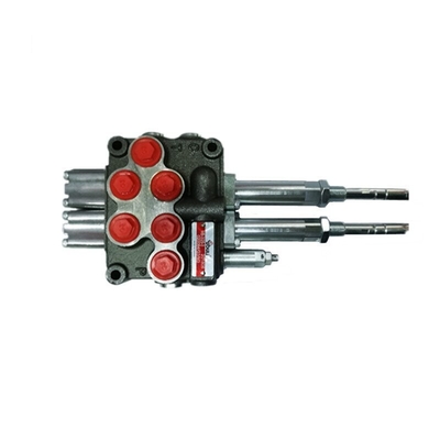 Hydraulische druk monoblokrichtingscontroleventil 5 spoelen 45L/MIN Nominale doorstroming