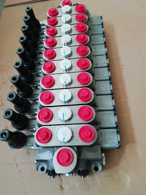 6 spoelen sectioneel hydraulisch richtingskleppen nominale doorstroming 80L/min 350bar 330*240*155 mm