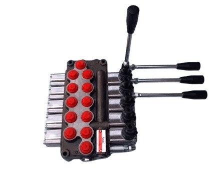 315bar Maximale druk Monoblokrichtingskleppen SD5/4 met 4 spoelen 45L/min Stroom