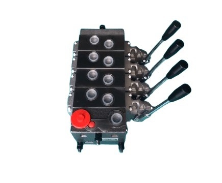 315bar Maximale druk Monoblokrichtingskleppen SD5/4 met 4 spoelen 45L/min Stroom