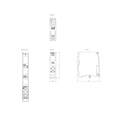 SIMATIC S7-1500-serie CPU 1511-1 PN 6ES7511-1AK02-0AB0 industriële controller voor Siemens