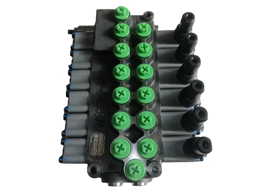 Handmatige besturing G3/8&quot; Hydraulische monoblok Joystick Directional Control Valve voor aangepaste
