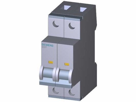 100% originele Siemens 5SY62207CC-circuitbreaker 6KA 2POLE C20 400V met prestaties