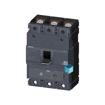 100% getest Siemens 3VA1220-5EF32-0AA0 MCCB IEC FS250 200A 3P 55KA TM ATAM Power Off Knife