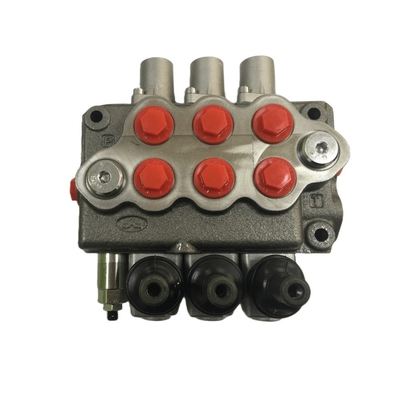 45L/min richtingsbesturingsklep voor Walvoil Type 40-380LPM Hydraulische 4 spoelen monoblok