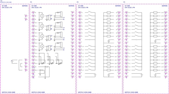 6ES7512-1CK01-0AB0 CPU-module voor automatiseringsbesturing van SIMATIC S7-1500