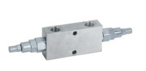 VBCD 3/8&quot; DE/FL Centrale ventielen Tegenbalansventiel voor maximale druk 350 bar