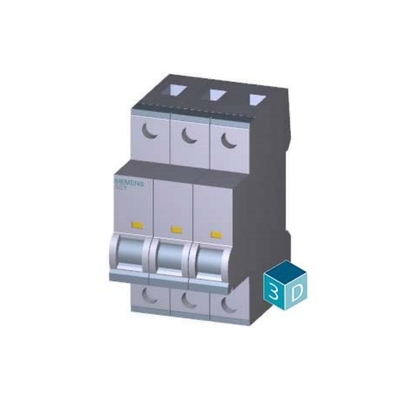 5SY7313-8CC Miniatuurcircuit breaker 400V 15kA 3-pool D 13A SENTRON Voor toepassingen