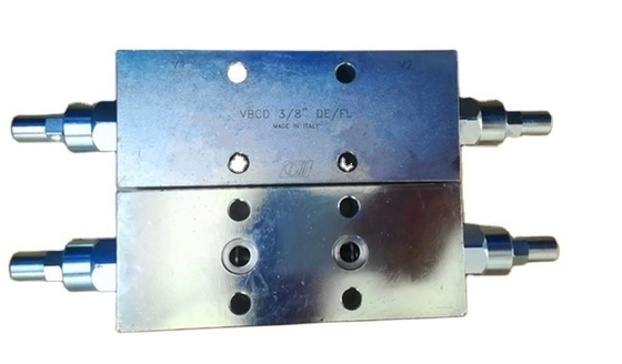 Overcentrale kleppen Tegenbalansklep VBCD 1/4&quot; DE/A voor een maximale druk van 350 bar