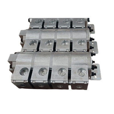 Stroomverdelingsklep PLD20/4/CS-G3/4&quot;-GE/11.2-GD/11.2-GD met G1/2&quot; en G3/4&quot; poortgrootte