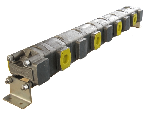 Stroomverdelingsklep PLD20/4/CS-G3/4&quot;-GE/11.2-GD/11.2-GD met G1/2&quot; en G3/4&quot; poortgrootte