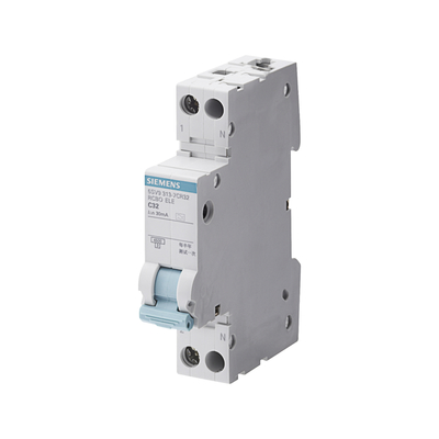 Compacte reststroombeschermingscircuitbreaker 1P N type AC 30 mA 5SV9313-1CN25 voor Siemens