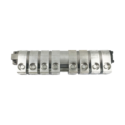 8-richtings hydraulische stroomafdeling met 8-druk 3-richtings kogelkleppen en manifoldblok