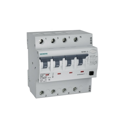 Siemens 5TH8346-1CC32 RCBO 4P C32 30mA ELE AC-circuitbreaker voor communicatieinterface