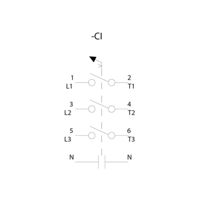 Siemens 3LD2203-1TL51 Isolatie schakelaar Vaste draaibare aandrijving voor duurzame isolatie