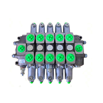 350 L/min Buisstructuur 2 spoelen Sectieve hydraulische pilootcontroleaansluitingen Druk 315 bar