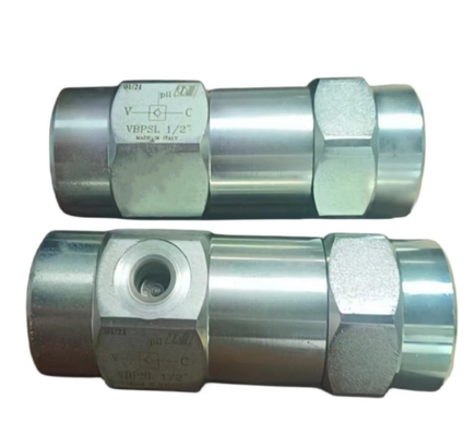 Sluitcilinders met een doorstroming van 35 L/min VBPSL 3/8&quot; Hydraulisch gecontroleerde controlepil