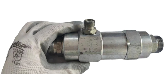 Sluitcilinders met een doorstroming van 35 L/min VBPSL 3/8&quot; Hydraulisch gecontroleerde controlepil