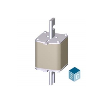 3NE3338-8 SITOR veiligheidsschakel met gesloten mescontacten NH2 In 800 A a R Un AC 800 V Front indicator 3NE33388